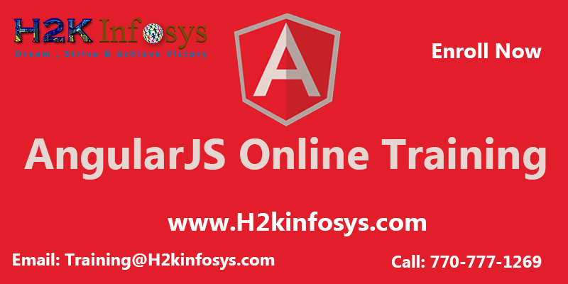Real Time Project Based AngularJs Training