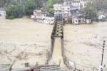 north India monsoon flood, Uttarakhand chief secretary, impassioned rains killed at least 120 in n india, Hindu religious site