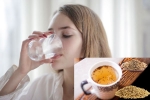Ajwain Jeera Drink health benefits, Ajwain Jeera Drink, ajwain jeera drink to prevent bloating during periods, Slow mo