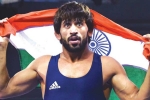 Bajrang Punia at Madison Square Guarden, Bajrang Punia, indian wrestler bajrang punia appeals indians to support him at madison square garden, Hajj