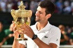 Wimbledon Title, Novak Djokovic Beats Roger Federer, novak djokovic beats roger federer to win fifth wimbledon title in longest ever final, Rafael nadal