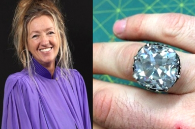 After 30 Years Woman Realizes The Glass Ring She Bought On Sale Was A Diamond Worth Rs 68 Crore