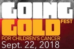 Florida Current Events, Florida Events, going gold fest for children s cancer 2018, Cancer awareness