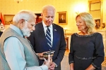 Narendra Modi gift to Biden family, Narendra Modi gift to Biden family, modi s 20 000 diamond becomes most expensive gift to biden family, Volodymyr zelensky