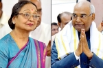 Meira Kumar, Ramnath Kovind, india getting ready to welcome new president, Mulayam singh