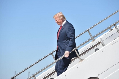 During Trump Visits Small Florida Airport Put Closed