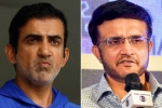 BCCI, Sourav Ganguly and Gautam Gambhir conversation, sourav ganguly sends clear warning to gautam gambhir, Red