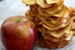 high tea snacks, Apple Chips, spicy apple chips recipe, Apple recipe