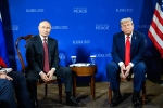 Trump and Putin discussion, Trump and Putinlatest updates, trump and putin end productive talks without results, Vladimir putin