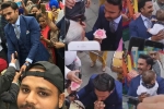 bollywood, ranveer singh giving flower to elderly woman, watch video of ranveer singh giving a flower to an elderly woman is winning hearts, World cup 2019