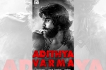 adithya varma, arjun reddy tamil remake, arjun reddy s tamil remake retitled adithya varma new poster out, Banita sandhu