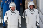Elon Musk, SpaceX, astronauts and capsule arrive at international space station space x, Spacex