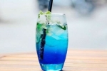 blue curacao syrum, beverages, blue curacao mocktail recipe, Syrum