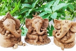 ganesh murti, ganesh murti, how to make eco friendly ganesh idol from clay at home, Ganesh chaturthi