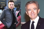 World's richest, Elon Musk shares, elon musk loses world s richest man s title to bernard arnault, Bernard arnault