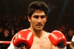 Indian boxing ace Vijender Singh, vijender singh, indian boxing ace vijender singh looks forward to his first pro fight in usa, Manchester