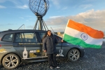 Indian woman, Arctic Expedition, indian woman sets world record in arctic expedition, Arctic circle