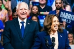 Kamala Harris and Tim Walz breaking, Kamala Harris and Tim Walz campaign, kamala harris introduces her vice president, Dogs