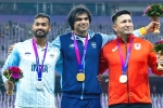 Neeraj Chopra winner, Neeraj Chopra updates, neeraj chopra shines the best in asian games 2023, Football
