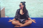 Sonakshi Sinha hot, Sonakshi Sinha Maldives, sonakshi s latest look keeps the heat on, Cleavage