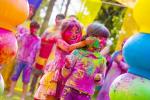 happy holi, fun during holi, lovely festival of colours indicate colourful life, Sun glasses